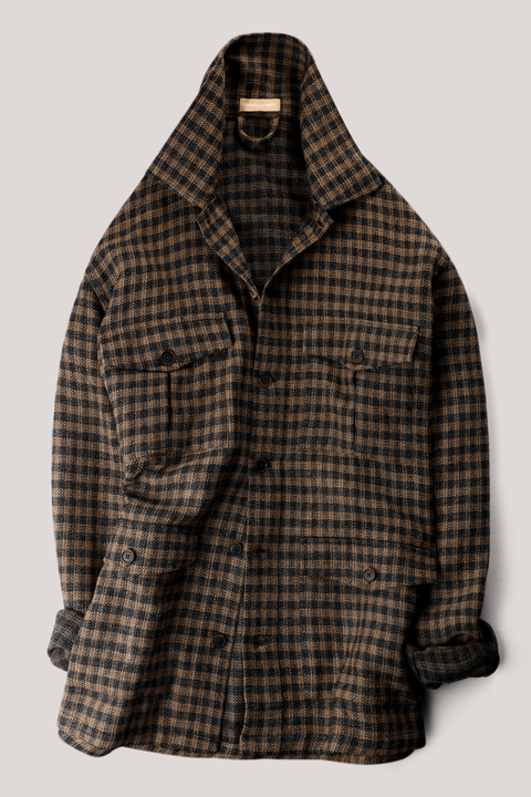 Clifton Overshirt - Lightweight Wool and Cashmere
