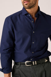 Fenner Essential Oxford Shirt - Indigo