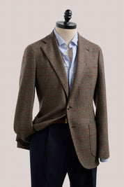 Naples Blazer - 100% Cashmere Check