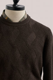 Radfords Cable Knit - Chocolate