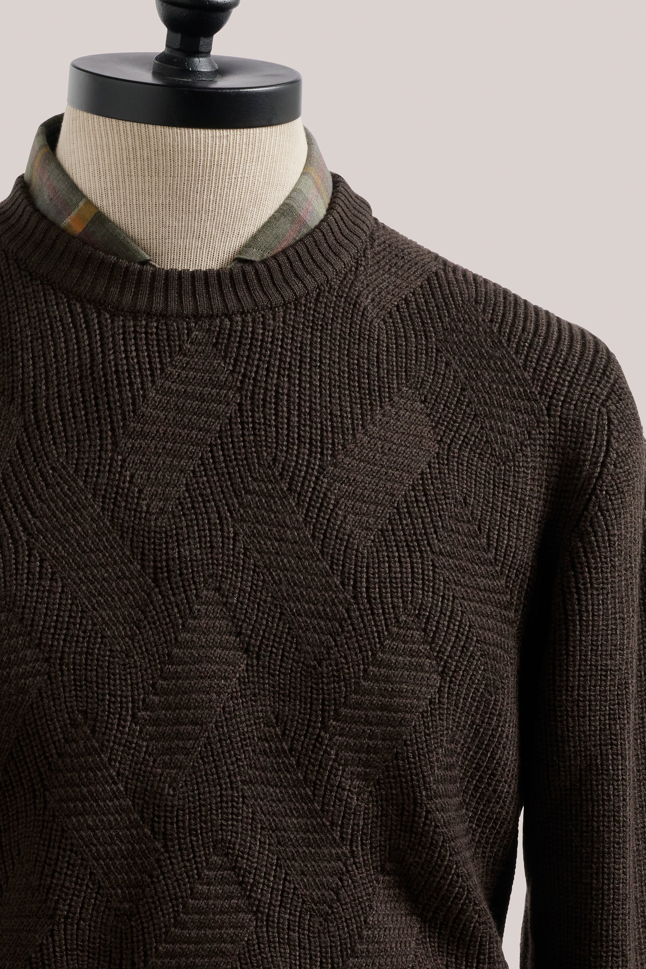 Radfords Cable Knit - Chocolate