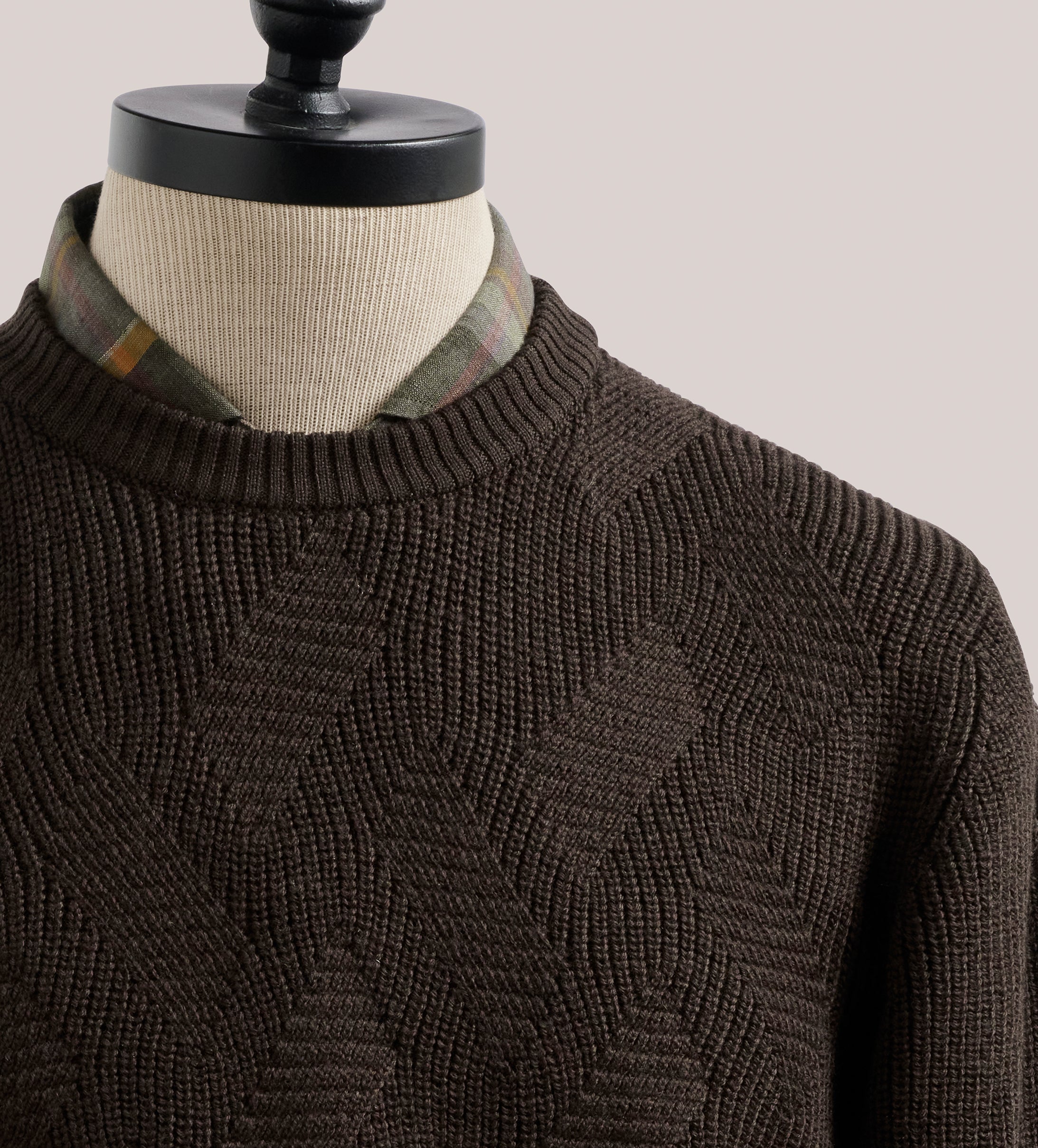 Radfords Cable Knit - Chocolate