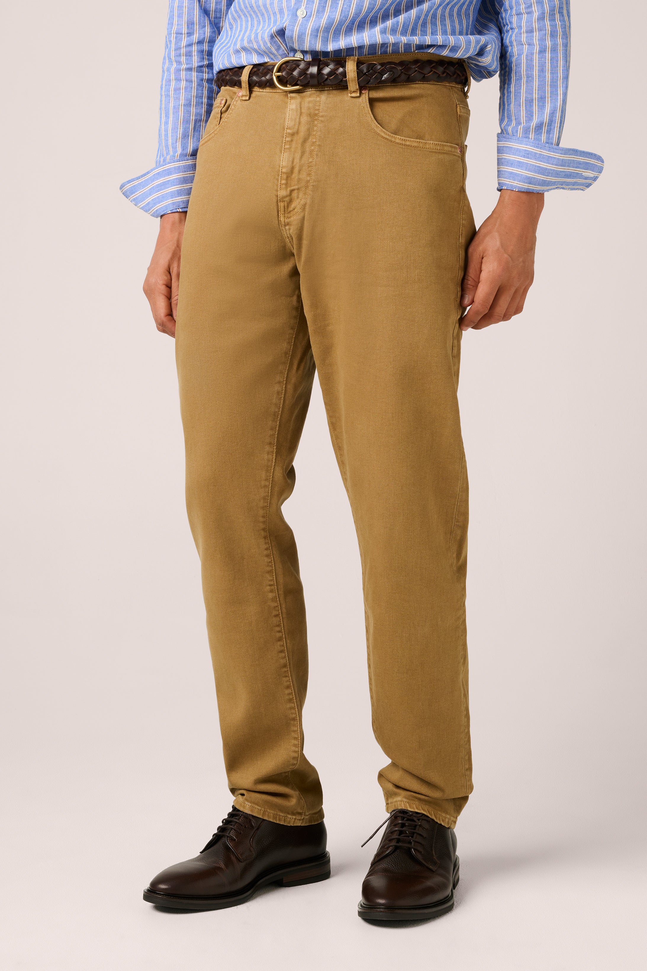 Rose Street Denim - Italian Selvedge Jeans  - Camel