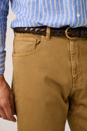 Rose Street Denim - Italian Selvedge Jeans  - Camel