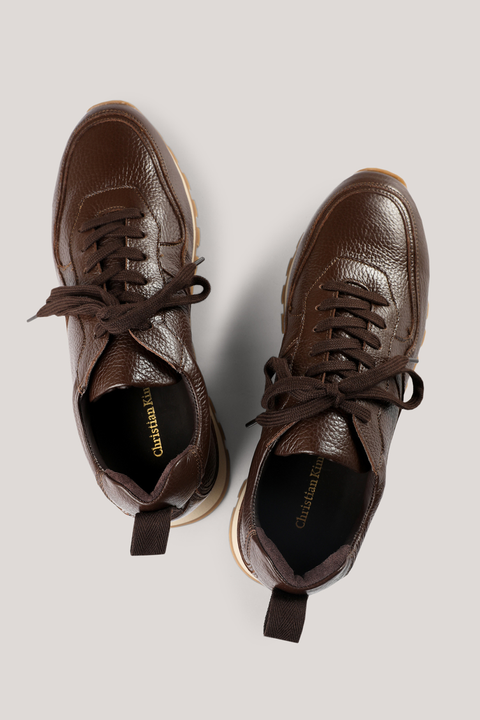 Byron Sneaker - Chocolate Leather