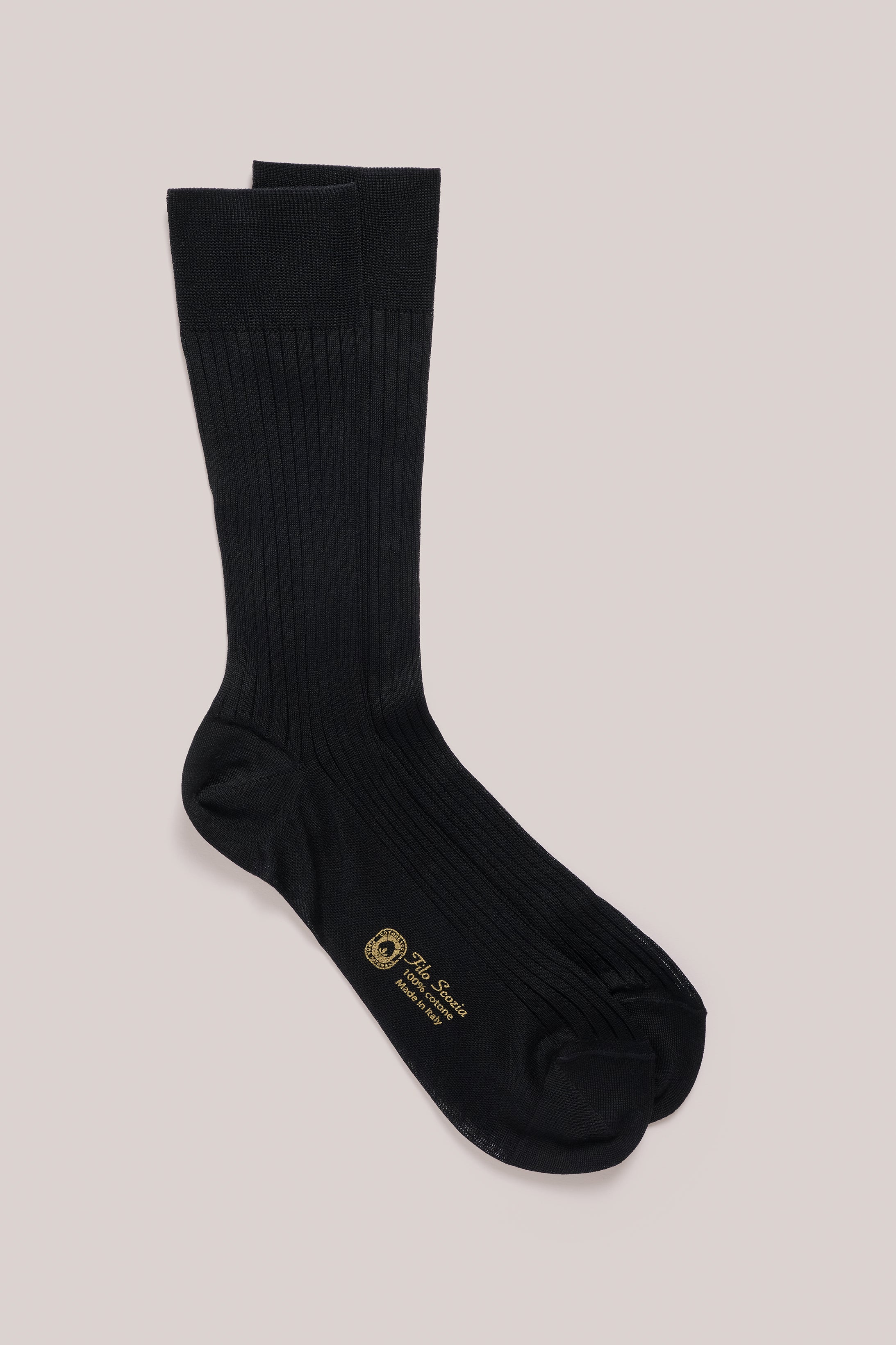 Filo di Scozia - Cotton - Ribbed Socks