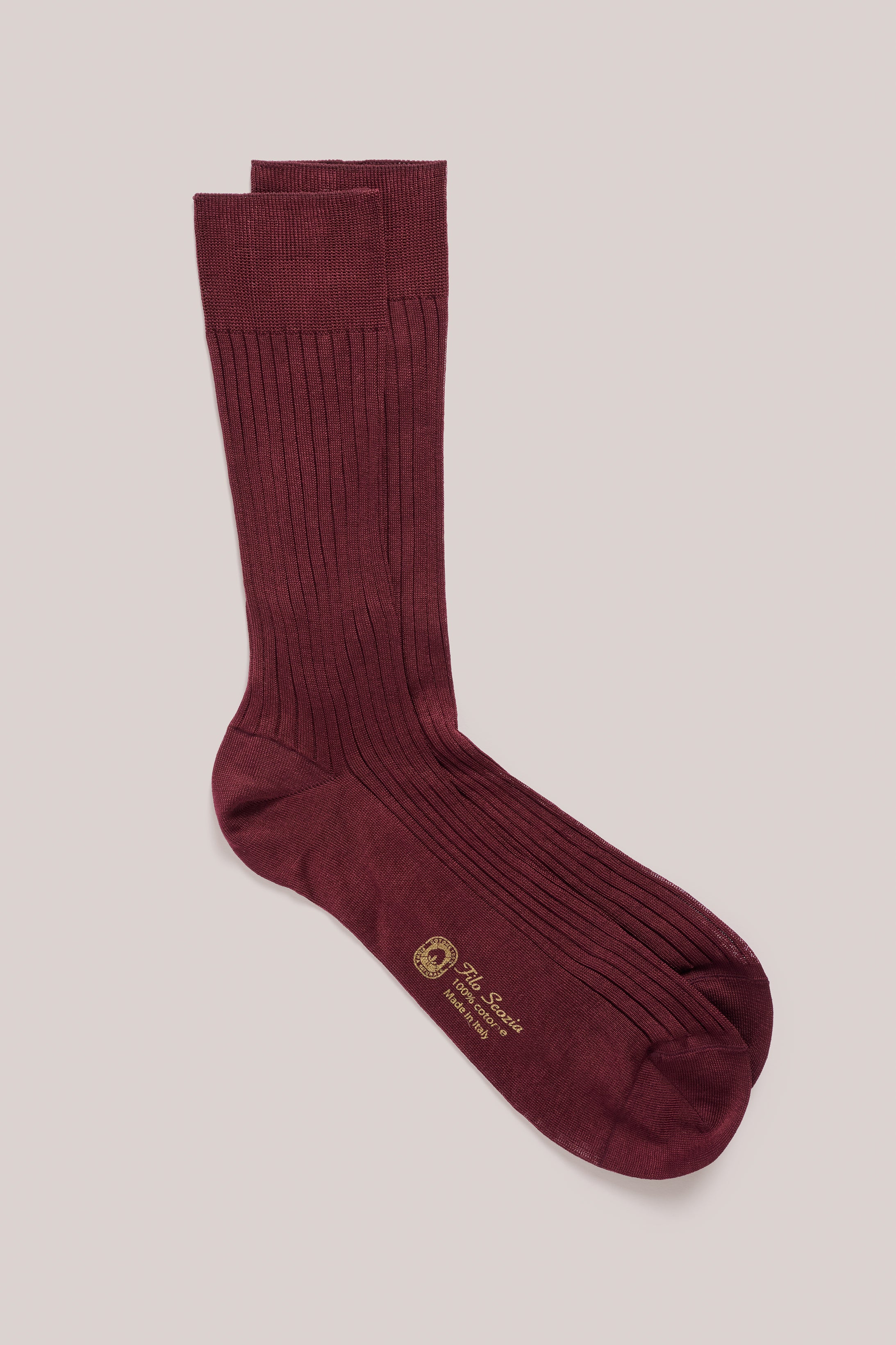 Filo di Scozia - Cotton - Ribbed Socks