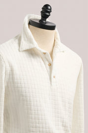 Somers Long Sleeved Terry Polo - Shell