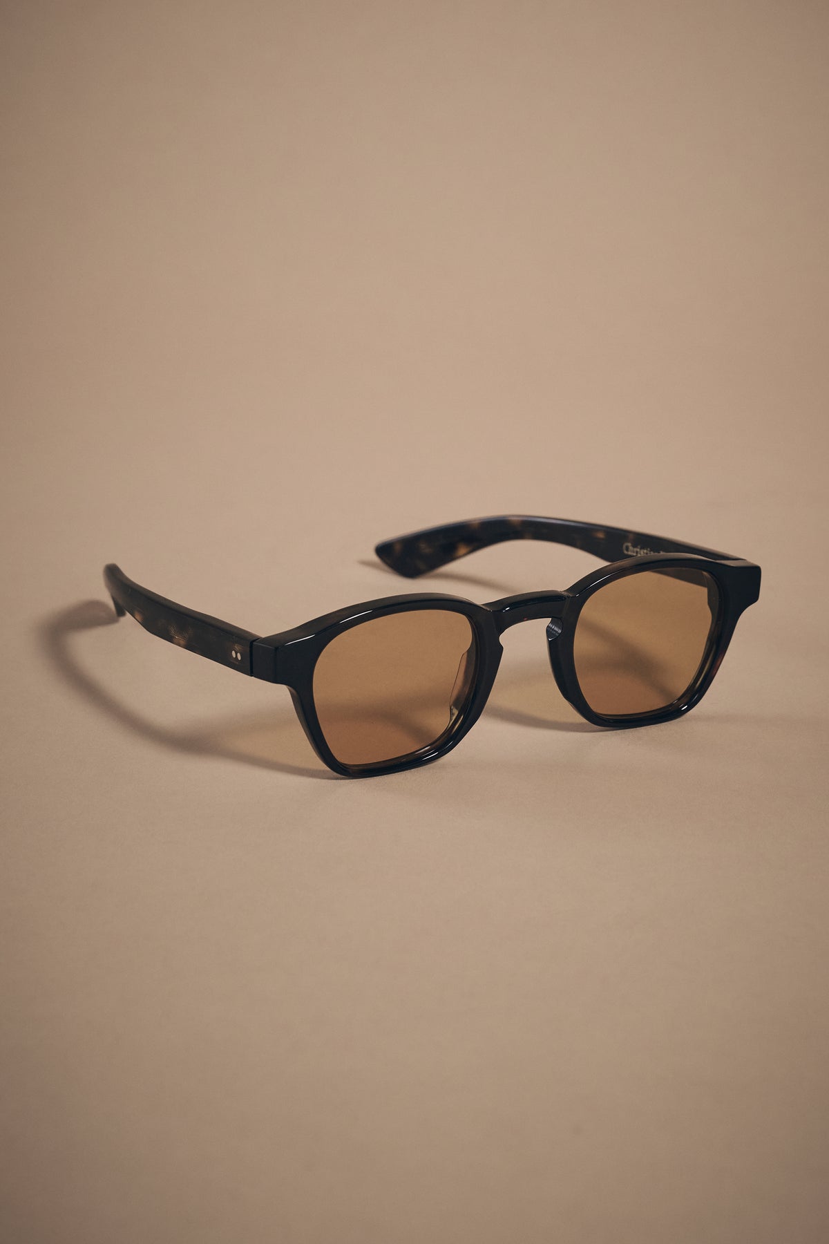 Hyde Sunglasses - Italian Acetate - Dark Tortoiseshell Frame & Brown Lens