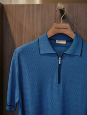 Airlie Knit Polo - Cotton and Silk