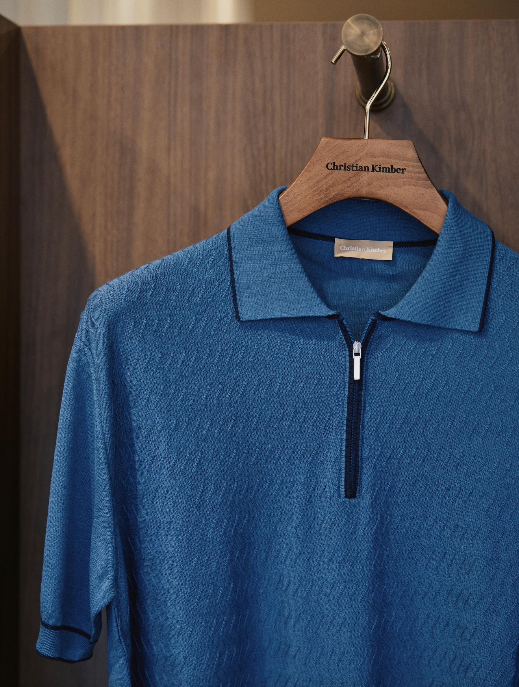 Airlie Knit Polo - Cotton and Silk