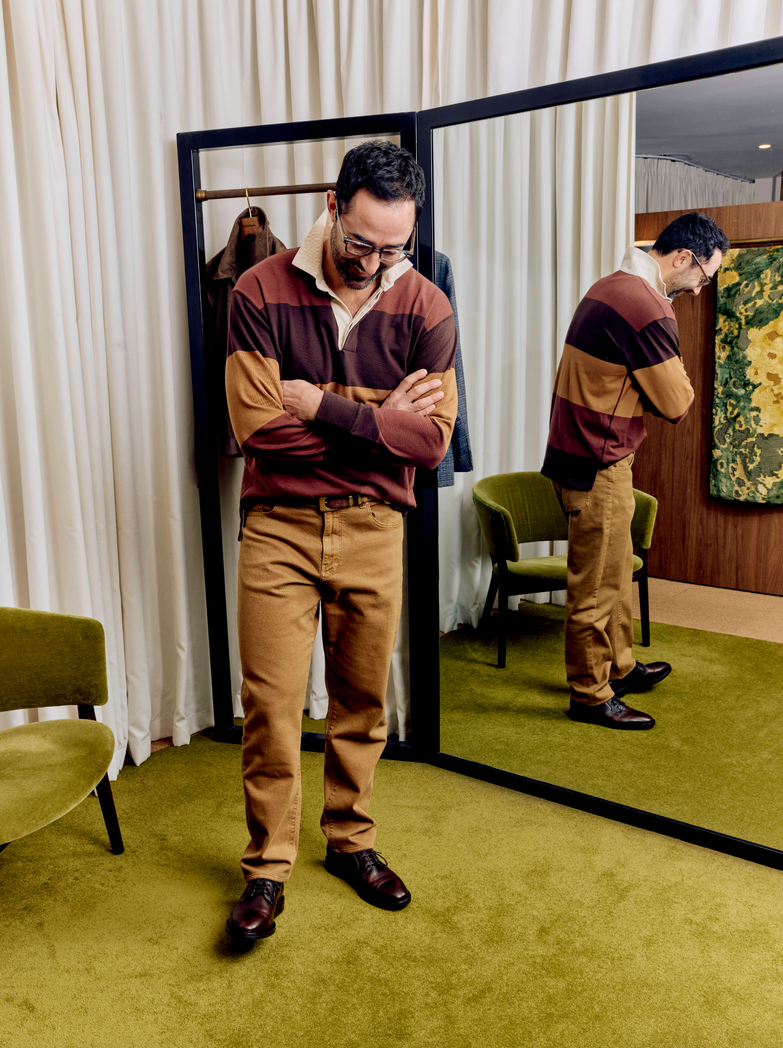 Rose Street Denim - Italian Selvedge Jeans  - Camel