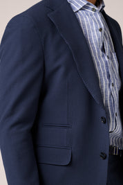 Architects Blazer - Navy Seersucker