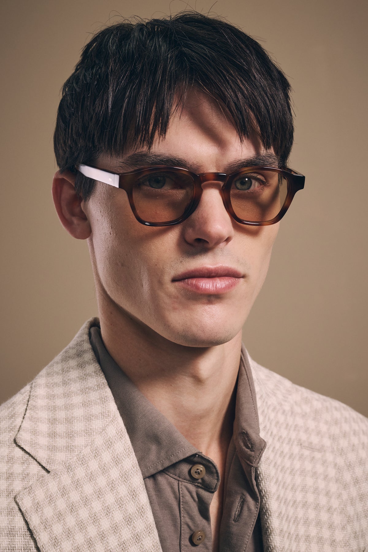 Hyde Sunglasses - Round - Tortoiseshell Frame & Light Brown Lens