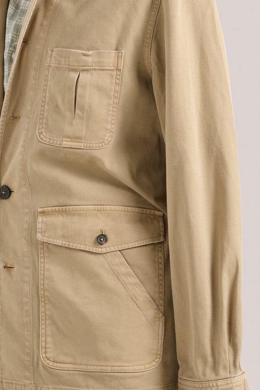 Fitzroy Chore Jacket - Washed Sand