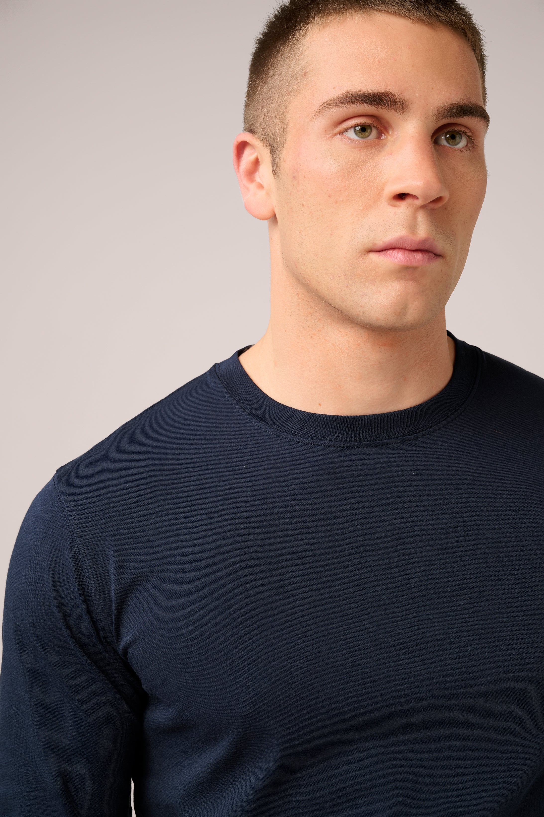 Apollo T-Shirt - Portuguese Cotton - Navy Blue