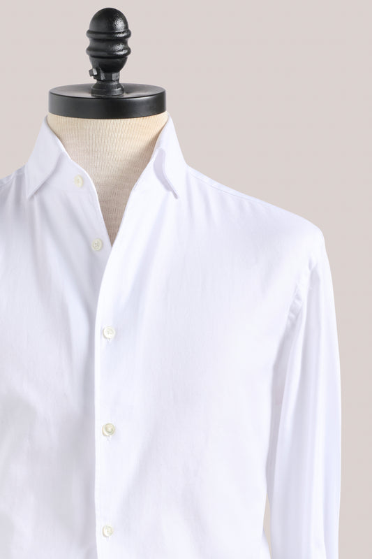House White Shirt - White One Piece Collar