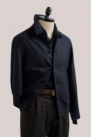 Macedon Bomber - Wool - Navy