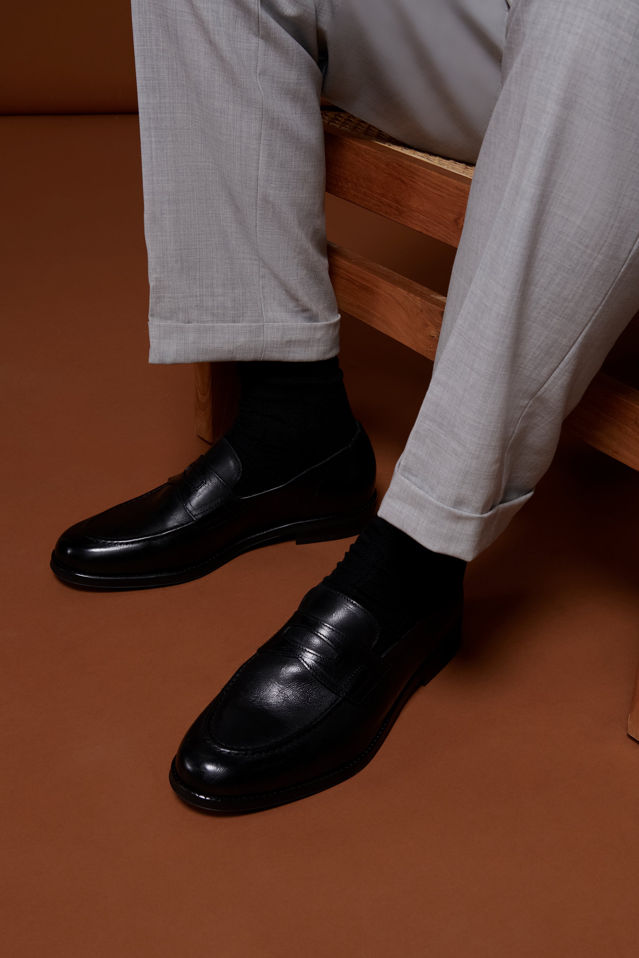 Russell Classic Loafer - Chocolate Grain