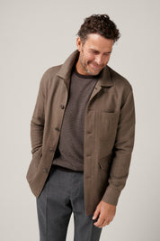 Fitzroy Chore Jacket - Silk/ Linen/ Cotton