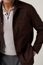 Fitzroy Chore Jacket - Chocolate