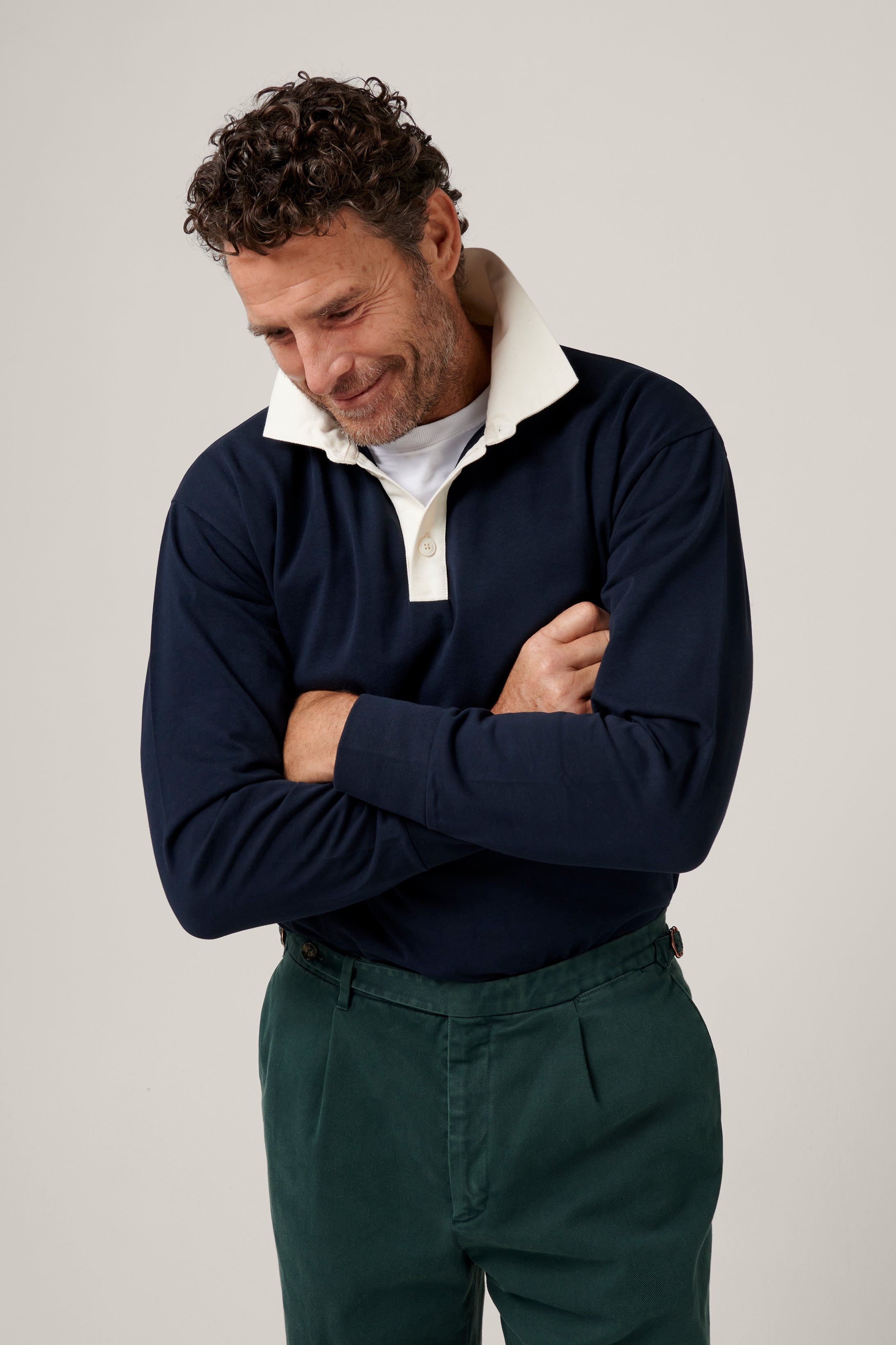 Mornington Rugby Shirt - Navy