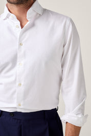 Fenner Oxford Shirt - White