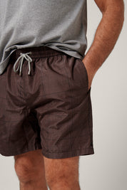 Rose Bay Swim Shorts - Chocolate