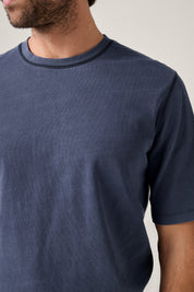 Coolum T-Shirt - Vintage Wash Indigo