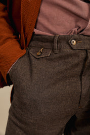 Clifton Seersucker Overshirt Virgin Wool and Mohair - Amaro