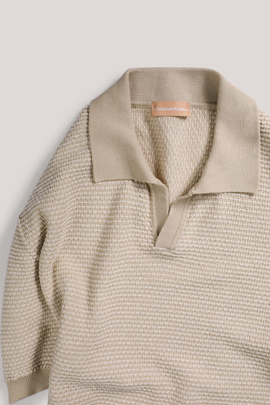 Beechworth Short Sleeved Polo - Salt