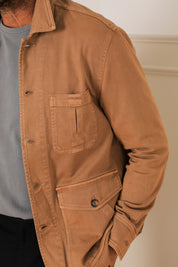 Fitzroy Chore Jacket - Garment Dyed Washed Stone