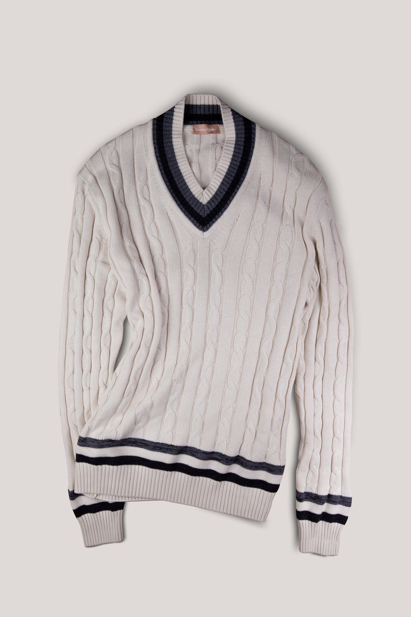 Hughes Cotton Cricket Knit - Ivory,