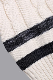 Hughes Cotton Cricket Knit - Ivory,