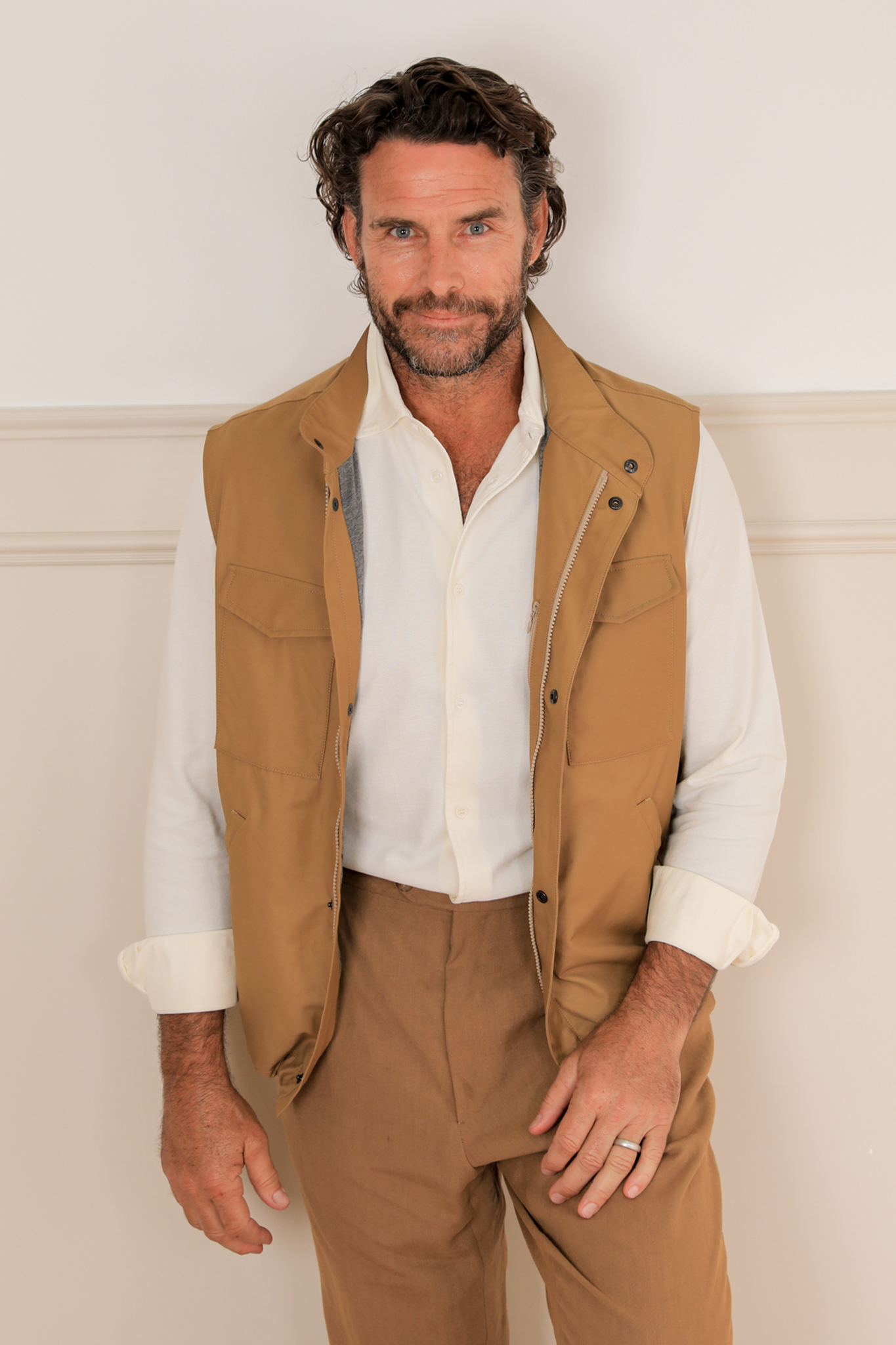 Anglesea Tech Vest - Stone